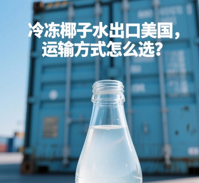 冷冻椰子水出口美国